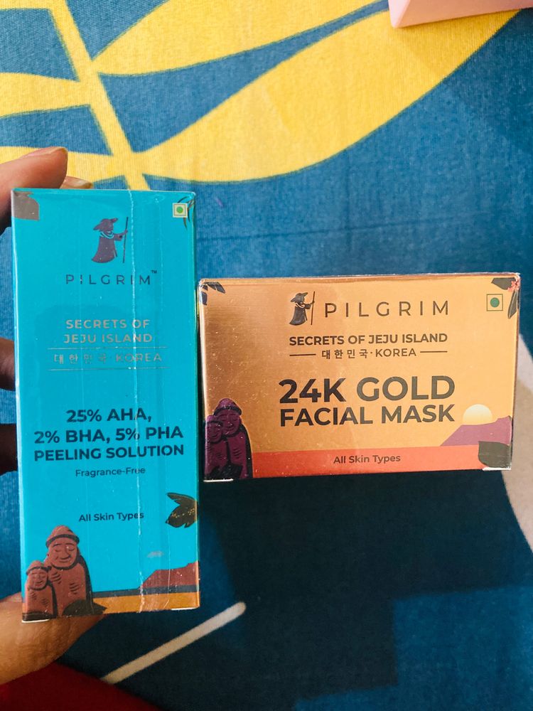 Pilgrim 24k Gold Face Mask & Serum