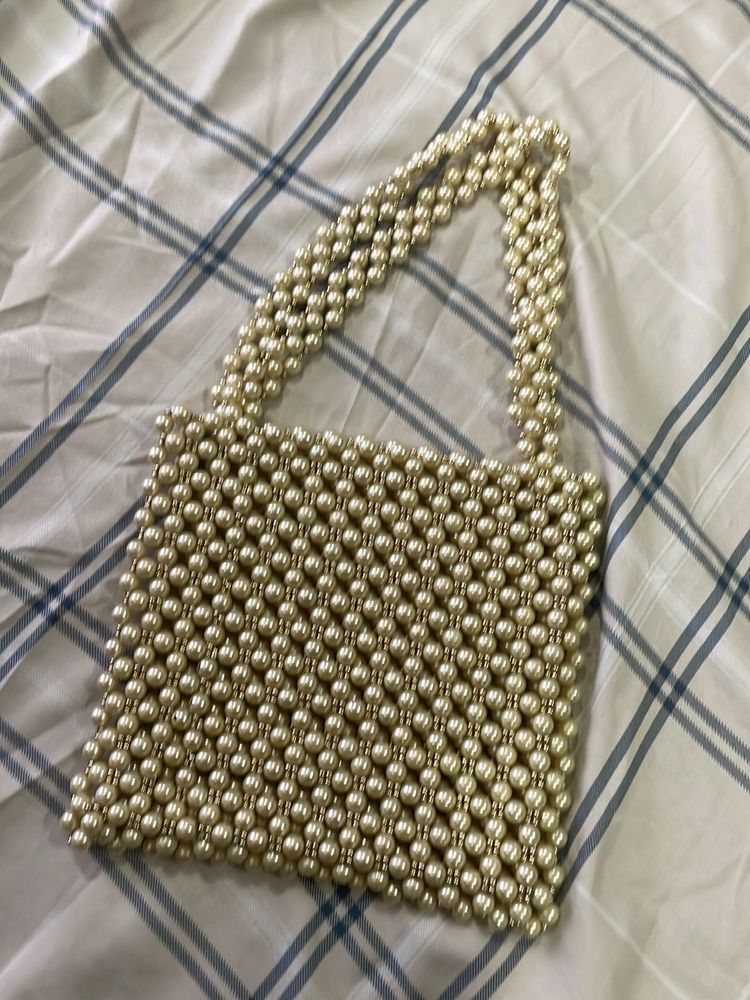 Pearl Beaded Bag