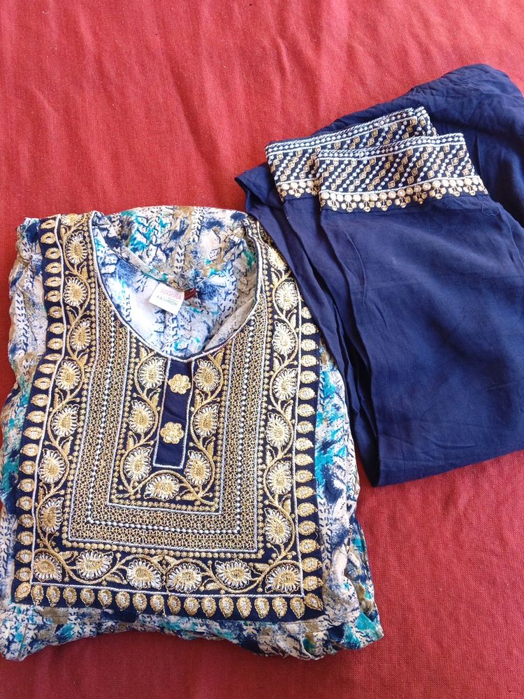 Nayra Cut Kurti With Dupatta