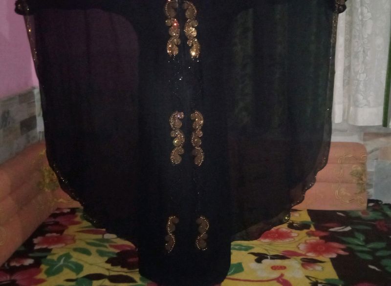 Butterfly Design Abaya