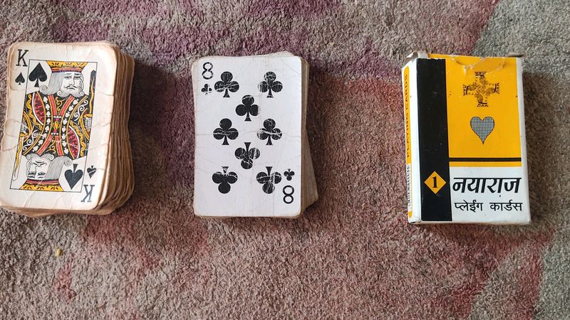 3 Set Of Playing Cards.