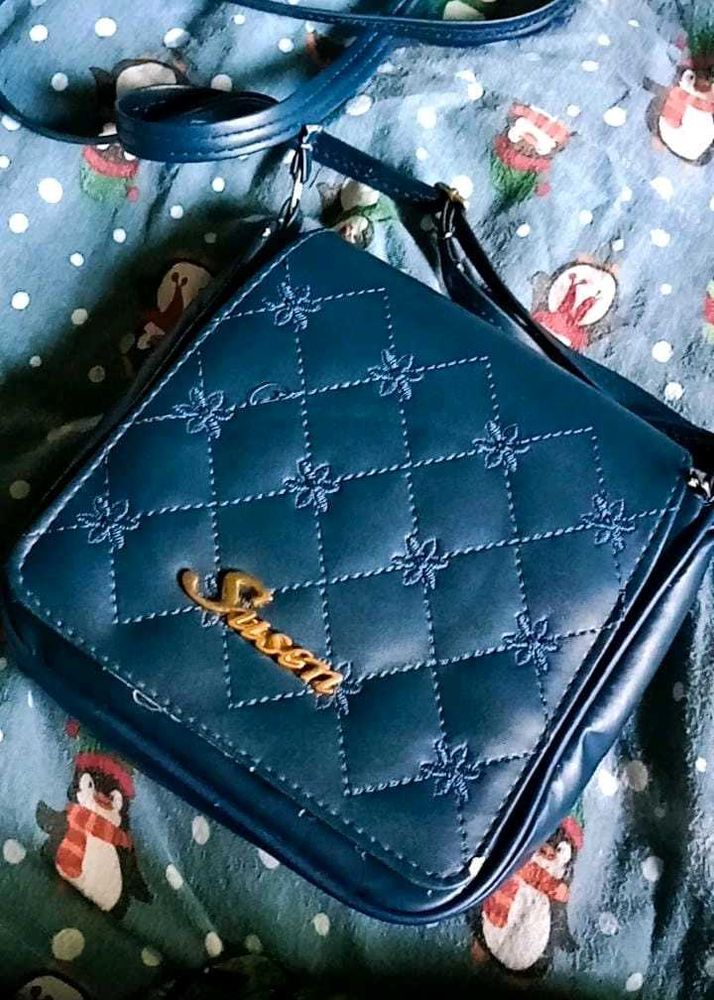 Blue Susen Sling Bag