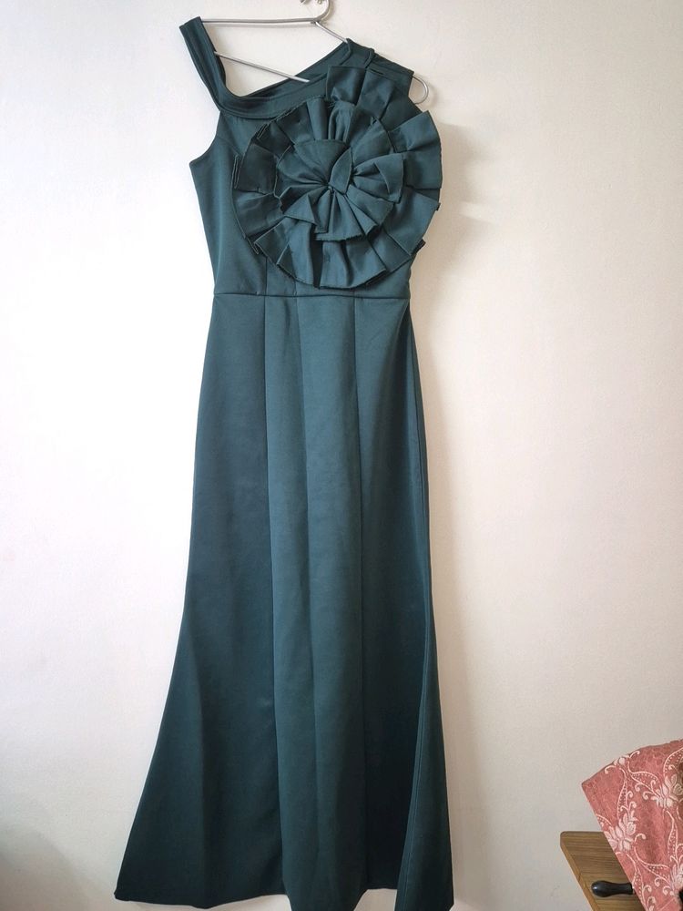 Fancy Green Long 1 Peice