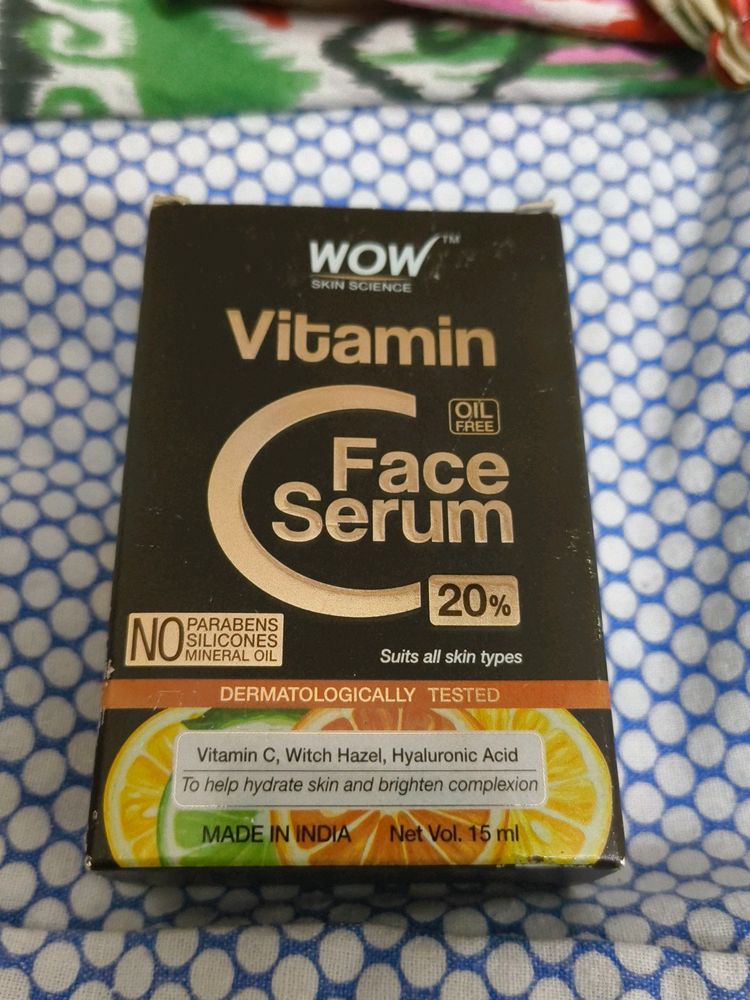 Wow Vitamin C Face Serum