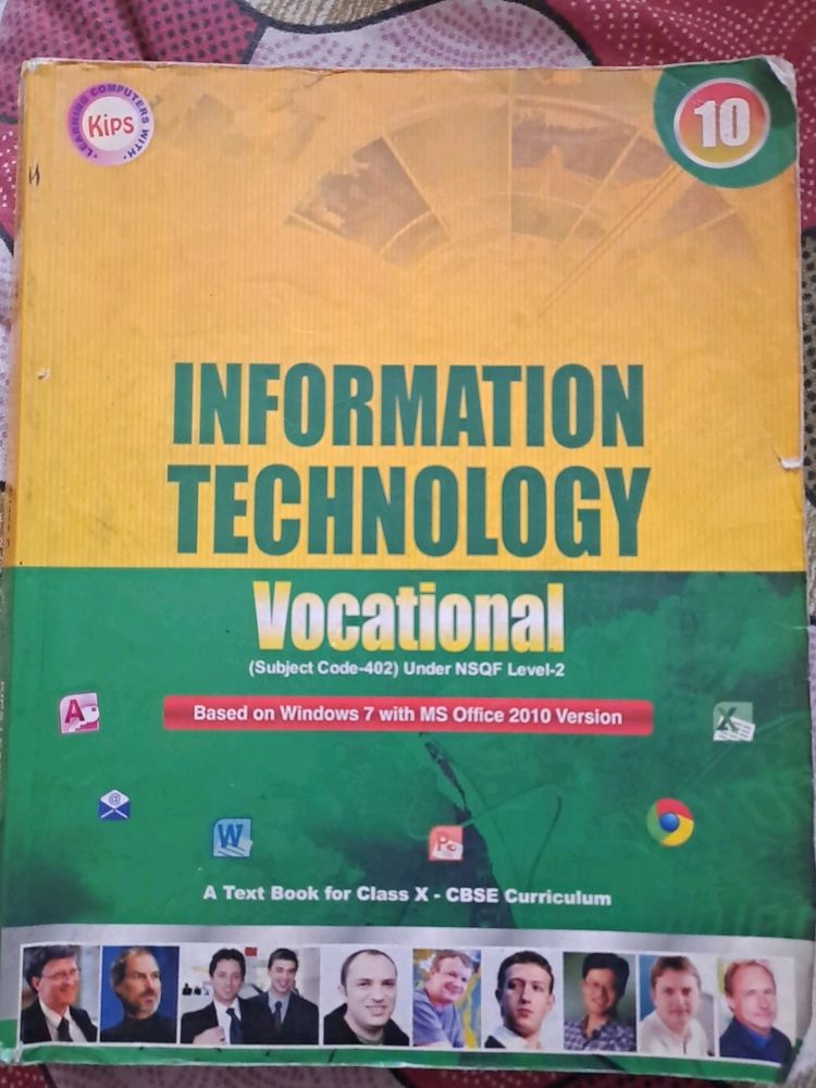 Class 10th- Information Technology Code No. 402 CBSE