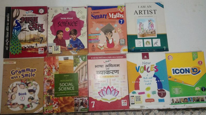 Textbooks for Class 7 CBSE board