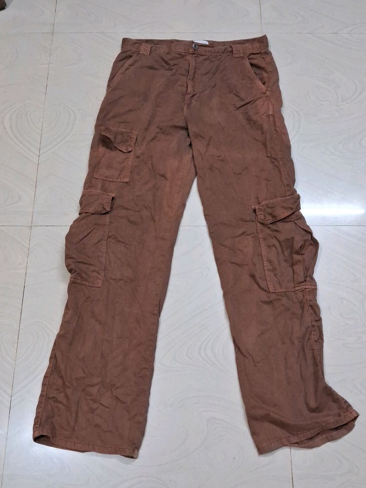 Brown Cargo Pants