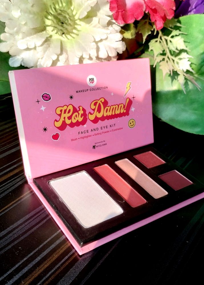 Myglamm Makeup Hot Damn - Face & Eye Kit