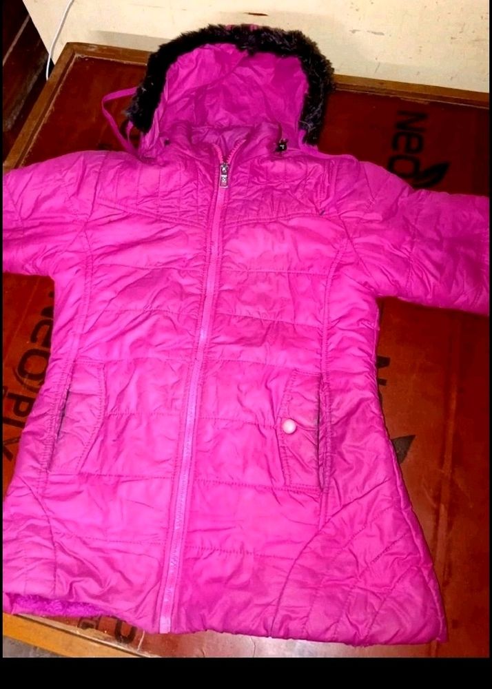 Never Used Dark Pink Color Hotty Jacket..