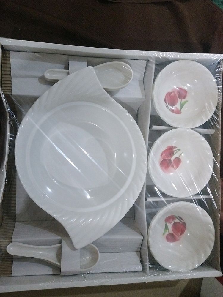 Melamine Pudding Set