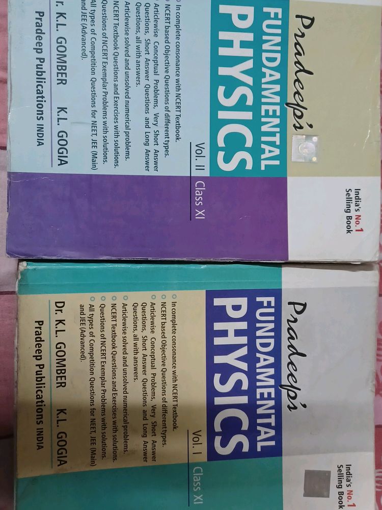 PRADEEP PHYSICS VOL1&2