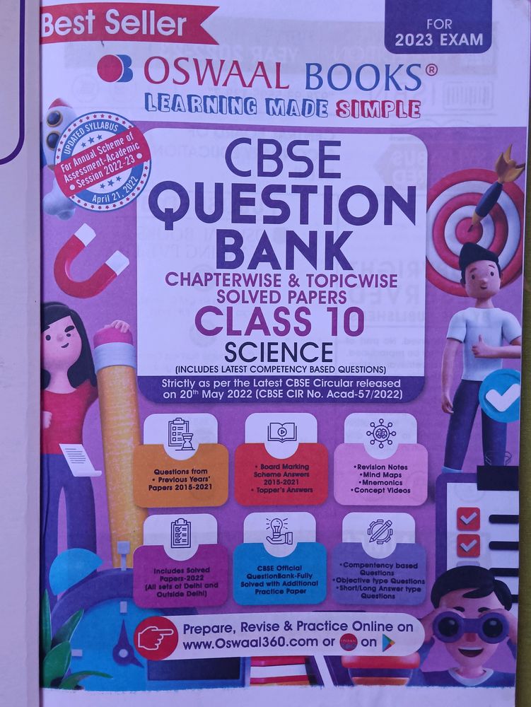 SALE🔥Oswaal Science Question Bank Class 10