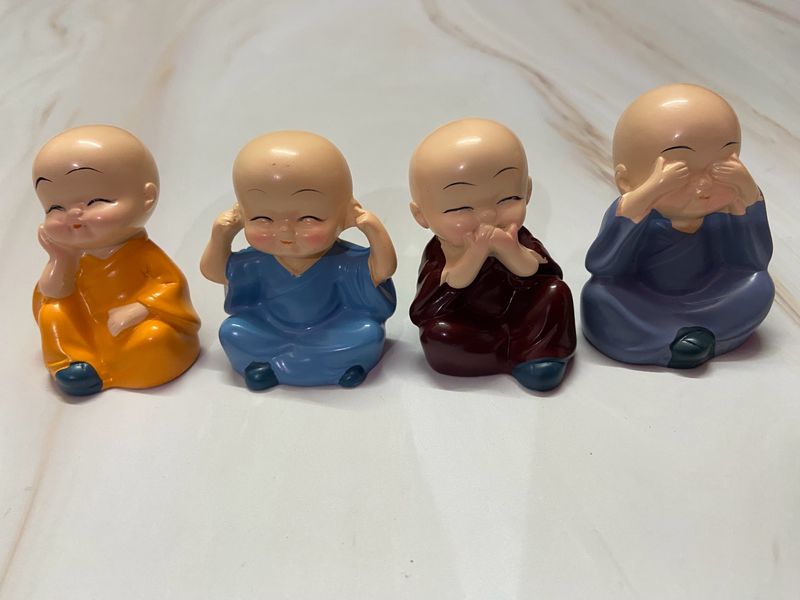 Laughing Buddha Set