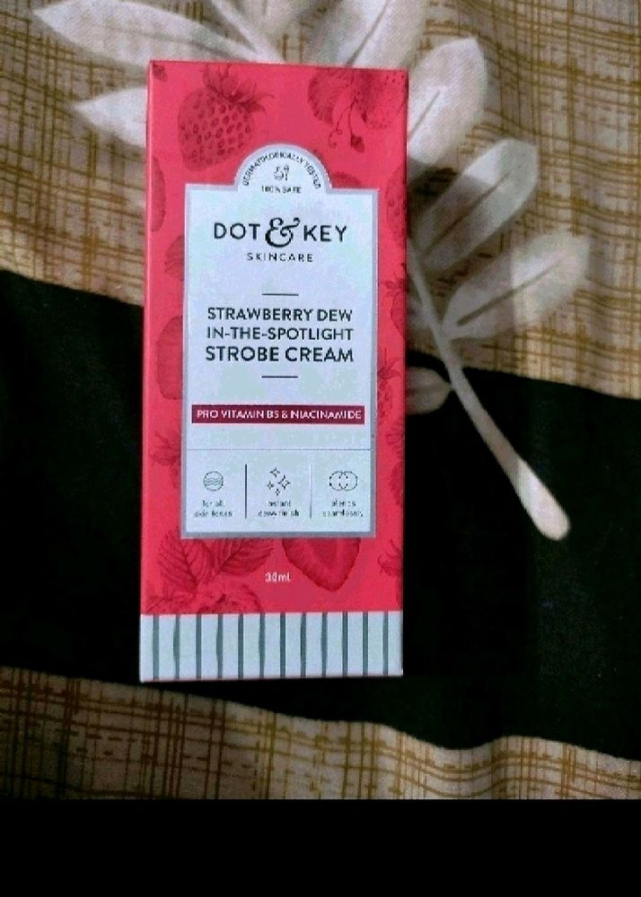 Dot Nd Key Stobe  Cream New Sealed Pack No Coin