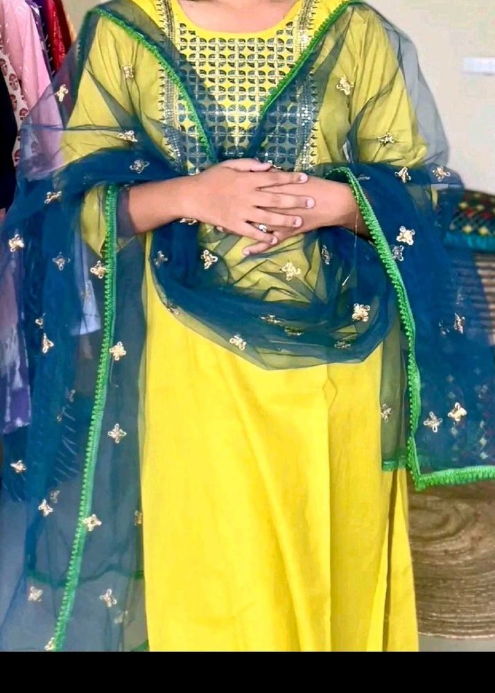 Pant Kurta Duptta Set