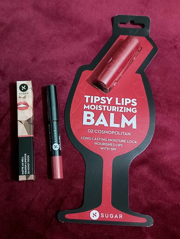 Combo Lipstick & Lipbalm Only 299/