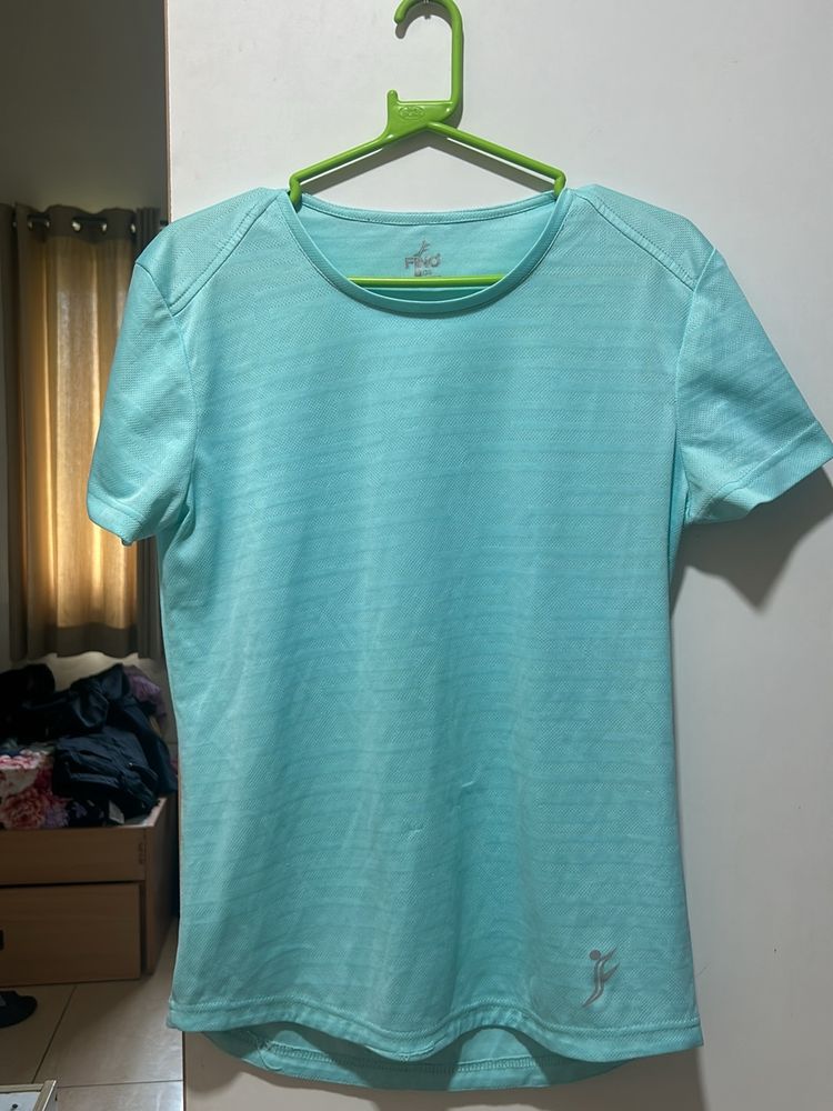 Light Blue Dry-Fit Top