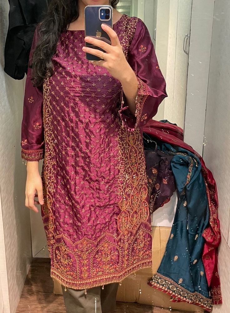 Pakistani Silk Kurti