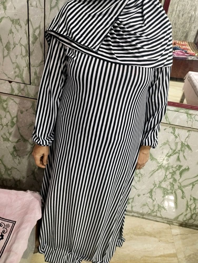 Women Dubai Style New Abaya With Scarf