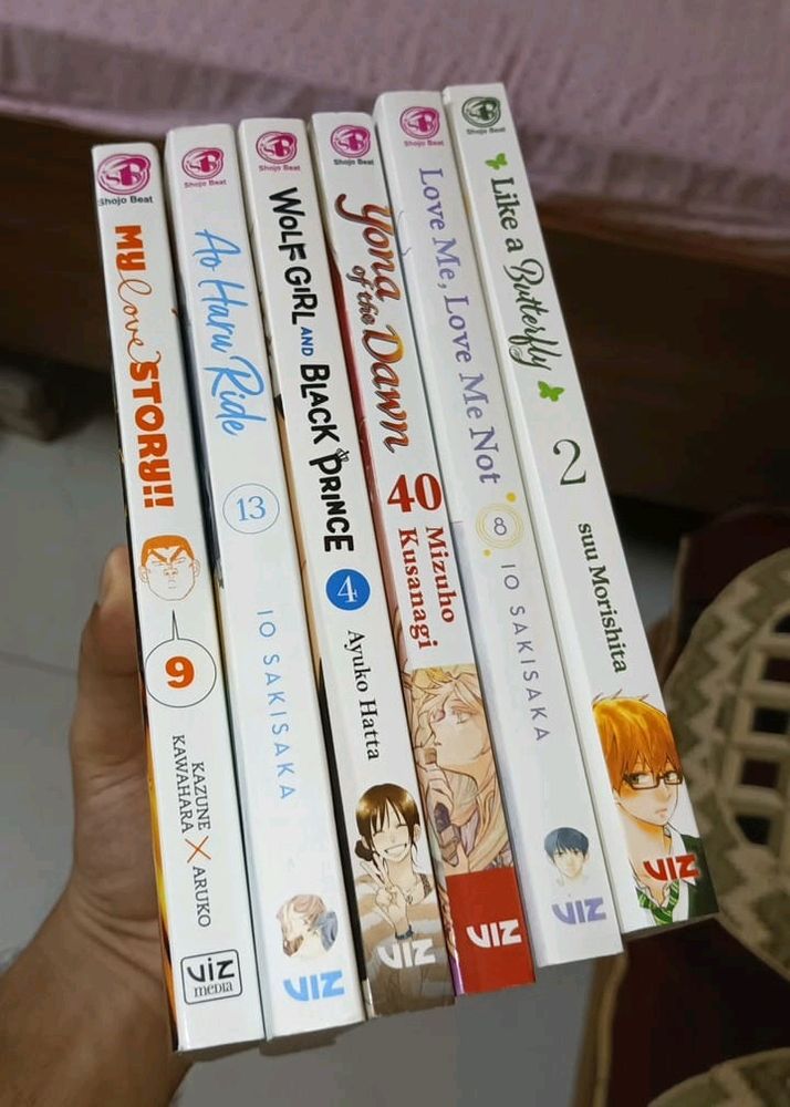 Set of Shojo Beat Manga