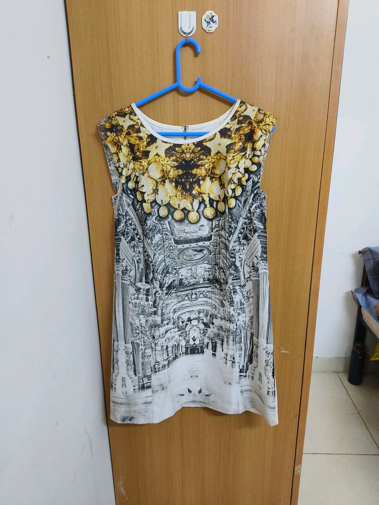 Digital Print Bodycon Dress