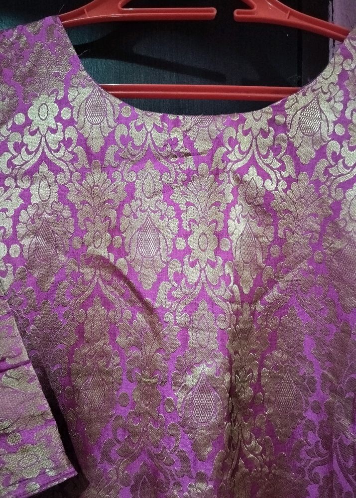 PINK Banarasi SUIT