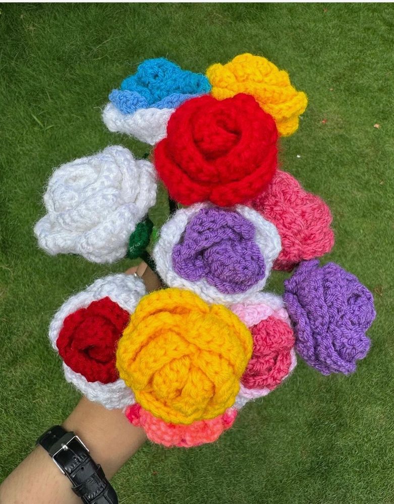 Crochet Forever Flowers Each Rose At 180