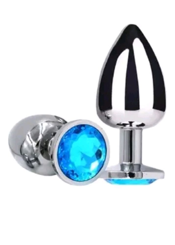 Blue Jewelry B-Plug, ANL Trainer & Massager