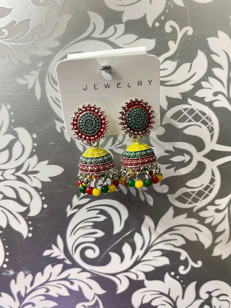 Jhumkhas (Single Pair Of Jhumka)