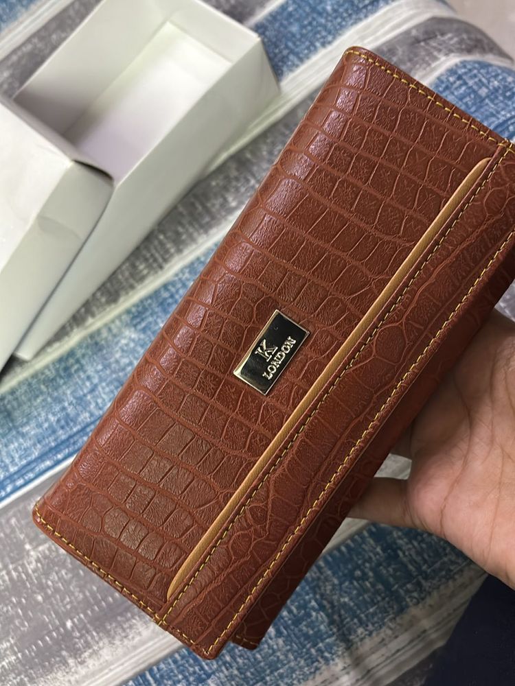 LONDON BROWN NEW WALLET