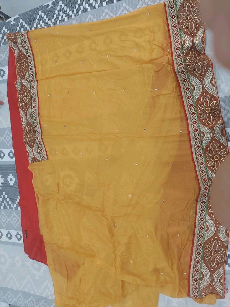 Yellow Saree