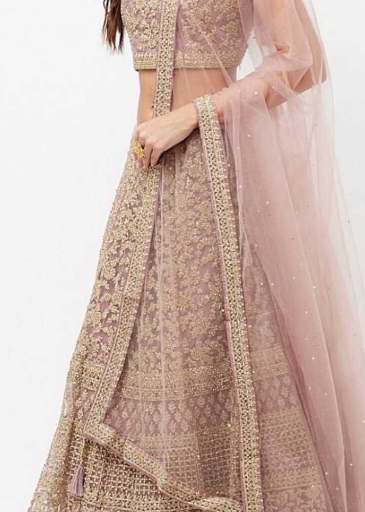 Pastel pink Designer Lehnga