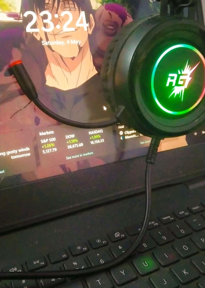 Red Gear Gaming Headphones (RGB)
