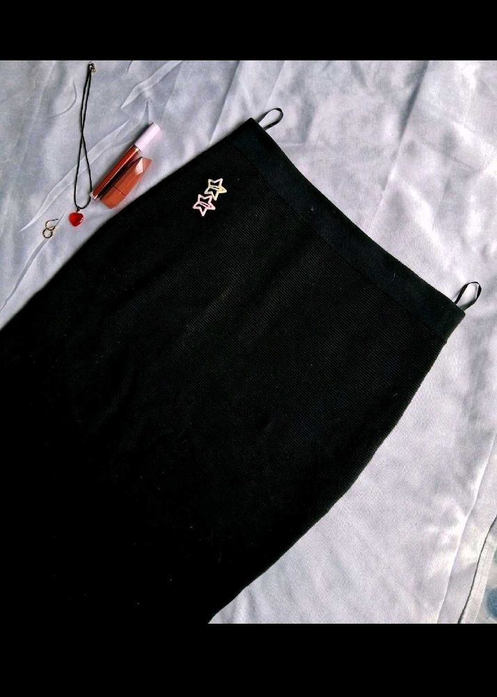 Black Formal Skirt