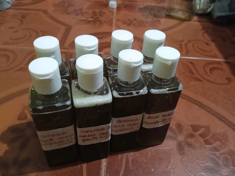 Homemade Secret Herbal Hairgrowth Oil