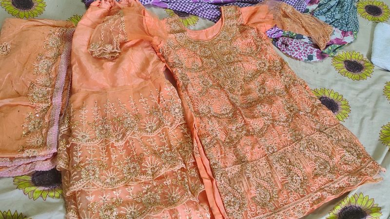 Sharara Suit With Dupatta