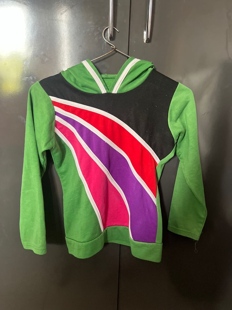 Hoodie For Kids (green)