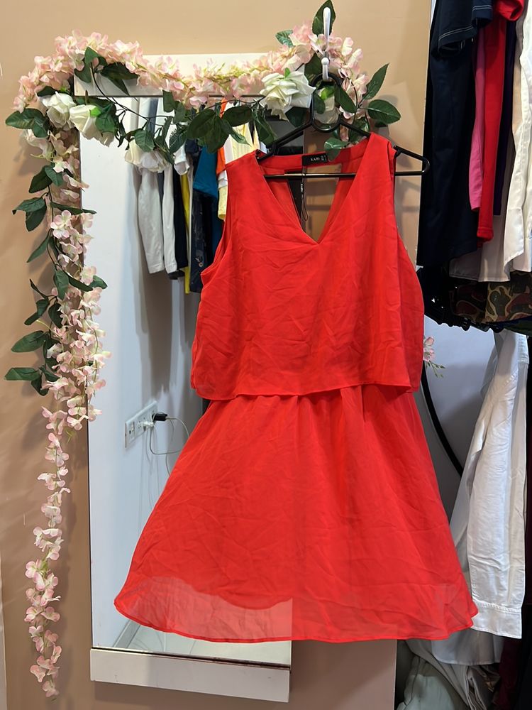 Kazo Brand New Red Hot Dress