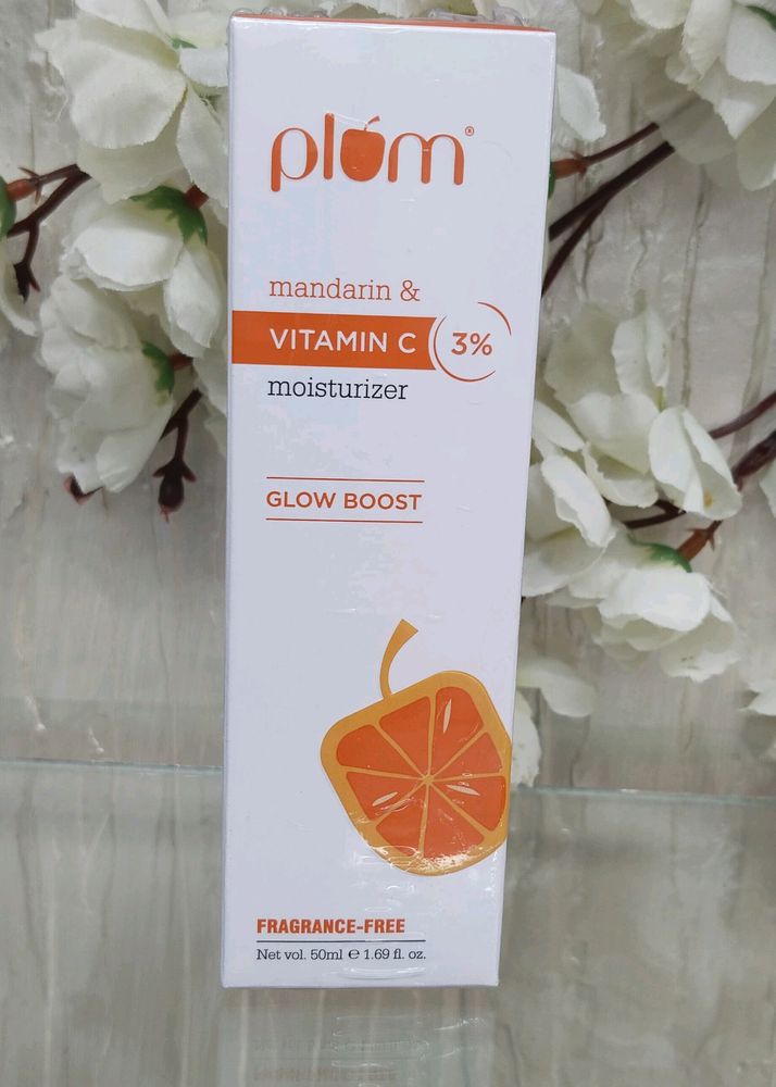 🆕 PLUM VITAMIN C Moisturizer with Mandarin For Glowing Skin