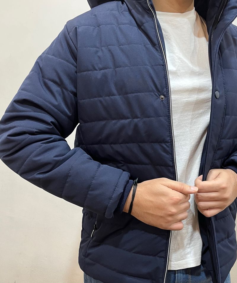 Brand new mens jacket with detachable hoodie