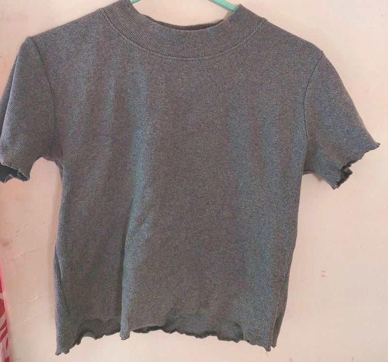 ❗️Boxy Fit Grey Top❗️