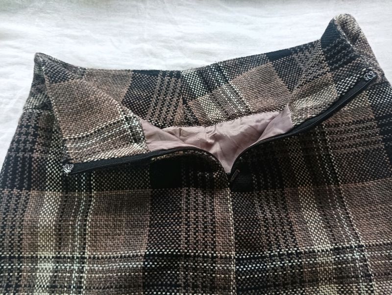 Plaid Korean Skirt