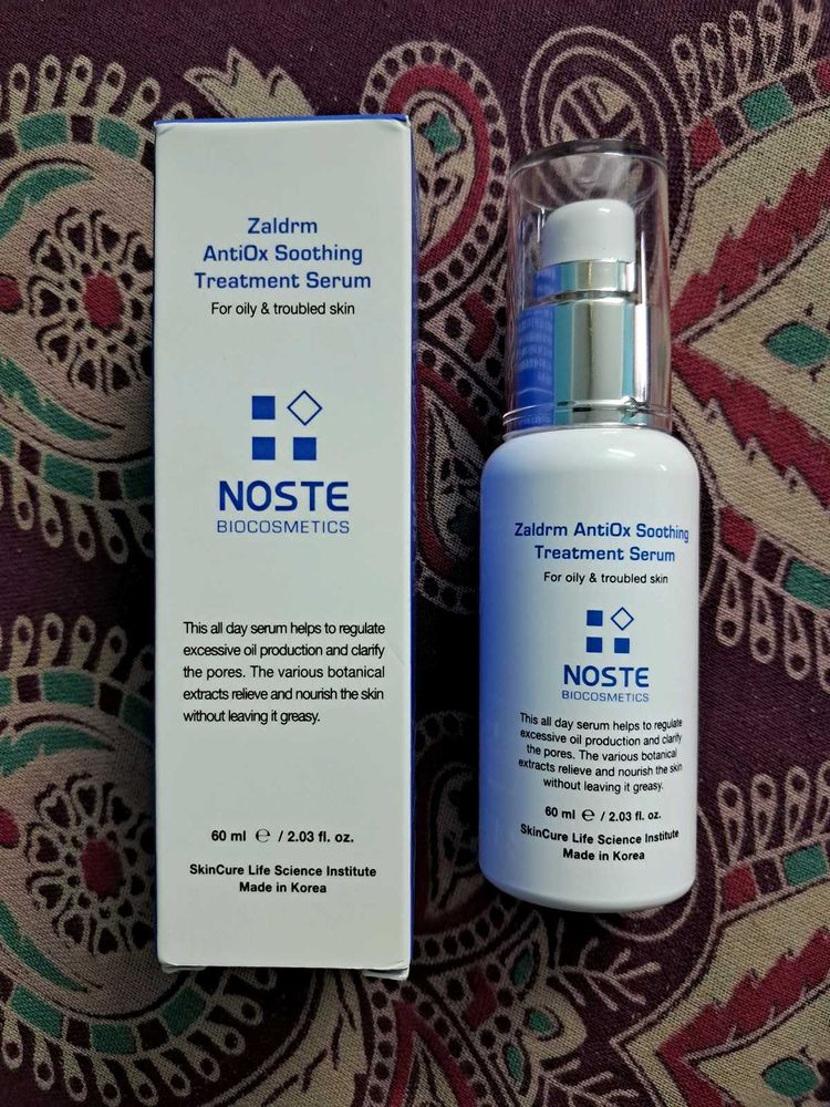 Noste Zaldrm AntiOx Soothing Treatment Serum