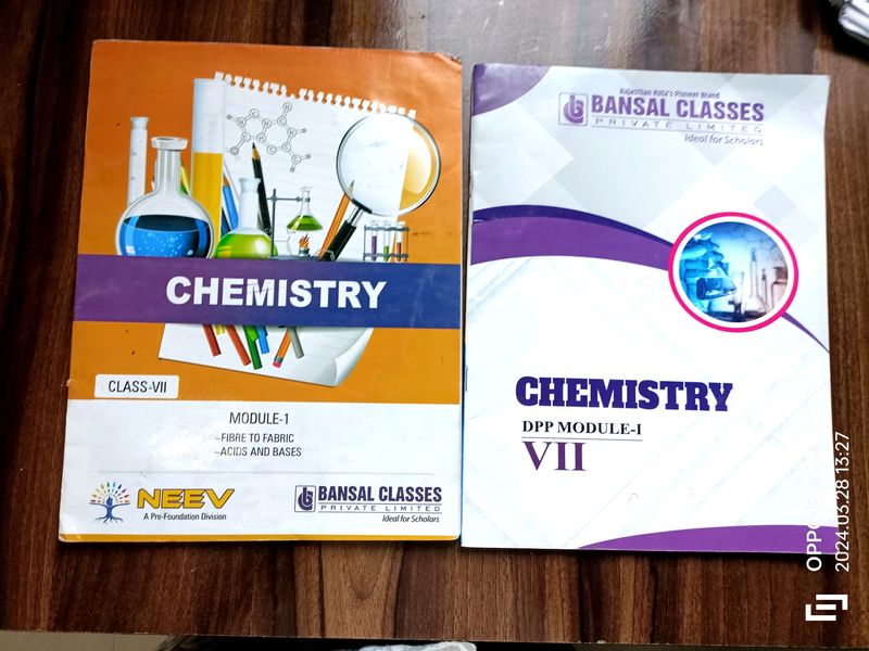 Class 7th Chemistry Module With Daily Practice Pap