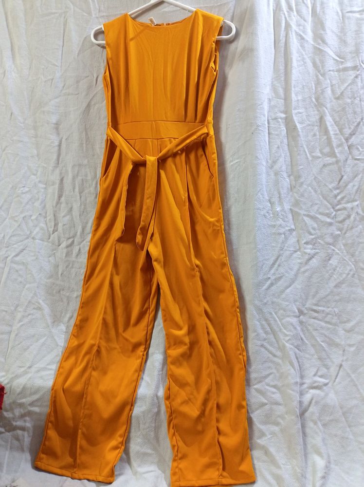 Tie Up Jumpsuit