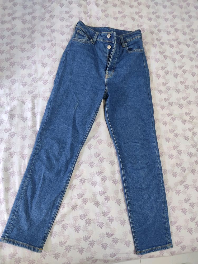 High waisted Denim Pant