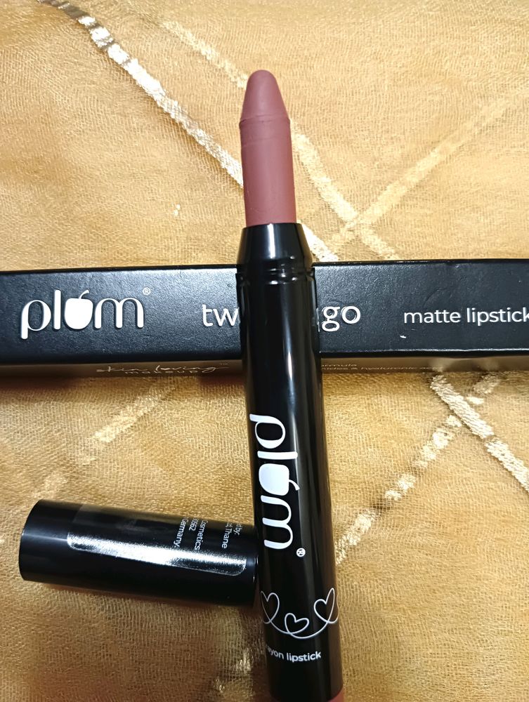 Plum Twist And Matte Lipstick 💄