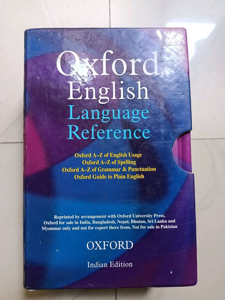 Oxford English Language reference Indian Edition