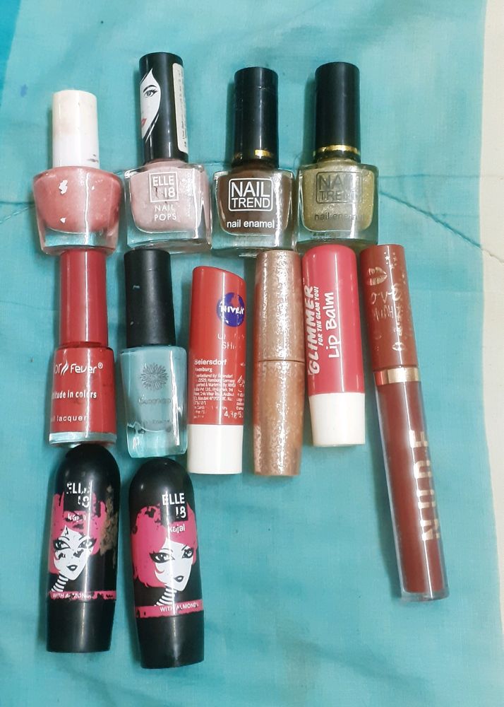 Nailpolish & Kajal