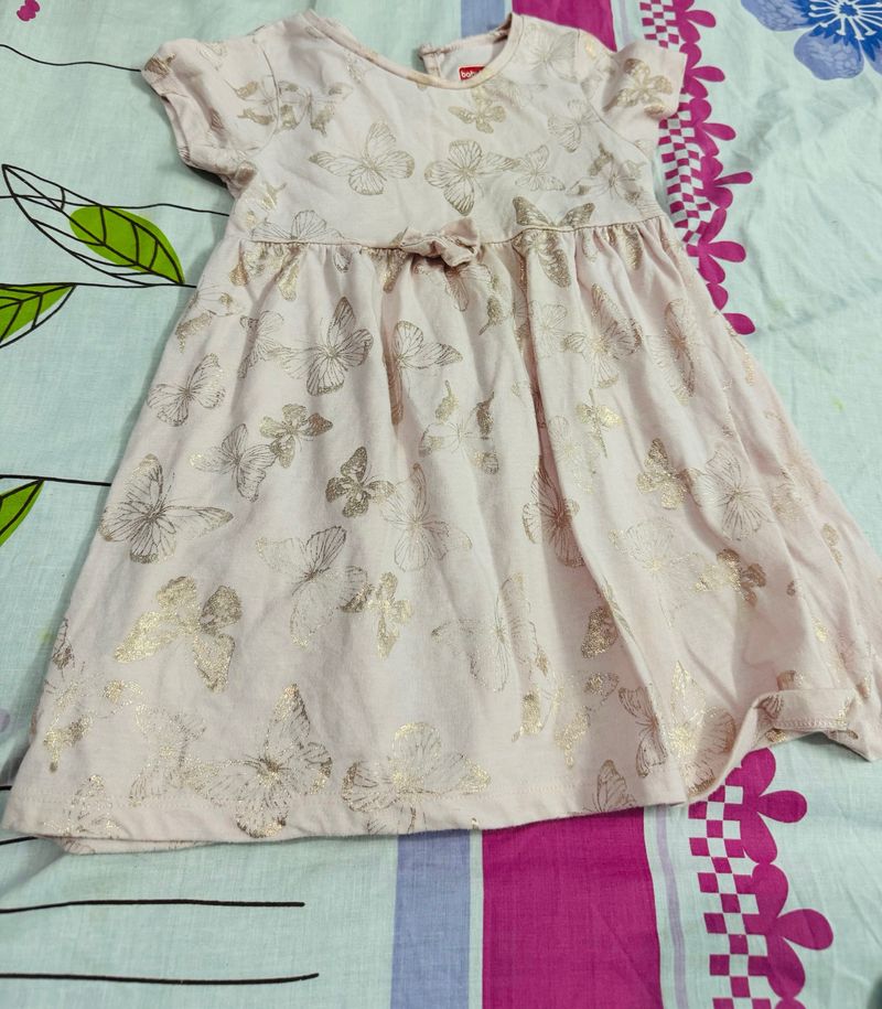 Babyhug Frock For Baby Girl